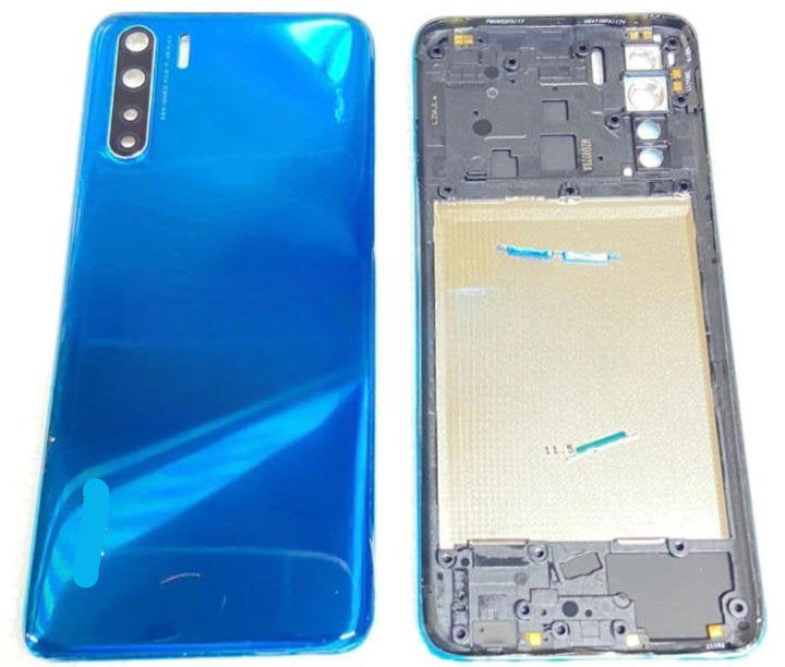 Mozomart Lcd Display Middle Frame for Oppo F15 Black - Zeespares.in Mozomart Lcd Display Middle Frame for Oppo F15 Black - Zeespares.in